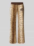 Juicy Couture Sweatpants mit elastischem Bund in Hellbraun, Größe S
