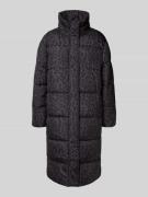 Vila Steppmantel mit Stehkragen in Anthrazit, Größe 34