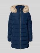 Tommy Hilfiger Slim Fit Daunenmantel mit abnehmbarem Kunstpelzbesatz i...