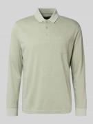 bugatti Poloshirt mit Label-Stitching in Hellgruen, Größe 3XL