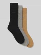 BOSS Socken aus Baumwoll-Mix im 3er-Pack in Beige, Größe 40-46