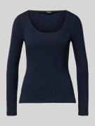 Lauren Ralph Lauren Longsleeve in Ripp-Optik Modell 'CHITRA' in Dunkel...