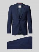 Roy Robson Extra Slim Anzug in unifarbenem Design in Marine, Größe 46