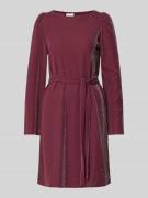 Vila Minikleid mit U-Boot-Ausschnitt Modell 'ELEINAS' in Pflaume, Größ...