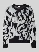 Vila Regular Fit Pullover in Strick-Optik Modell 'Beca' in Black, Größ...