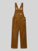 Polo Ralph Lauren Kids Latzhose mit Label-Detail in Cognac, Größe 104