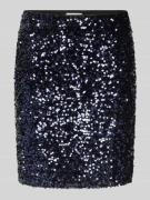 B.Young Minirock mit elastischem Bund Modell 'PAILLET' in Marine, Größ...