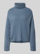 Marc O'Polo Boxy Fit Rollkragenpullover mit Woll-Mix in Rauchblau, Grö...
