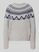 Fynch-Hatton Relaxed Fit Pullover aus reiner Wolle in Strick-Optik in ...