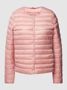 Montego Steppjacke mit Knopfleiste in Apricot, Größe 36