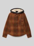 Billabong Hemd mit Kapuze in Cognac, Größe 176