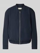 Tom Tailor Relaxed Fit Blouson mit College-Kragen in Dunkelblau, Größe...