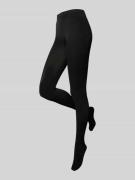 camano Strumpfhose mit elastischem Bund in Black, Größe L/XL