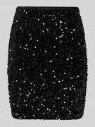 Vero Moda Leicht ausgestellter Mini-Rock mit Paillettenbesatz Modell '...