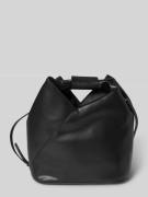 MM6 Maison Margiela Crossbody Bag in Leder-Optik in Black, Größe 1
