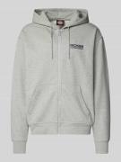 Dickies Sweatjacke mit Känguru-Tasche Modell 'BOLIVAR' in Hellgrau Mel...