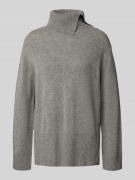 Christian Berg Woman Strickpullover aus Lanawolle mit Rollkragen und S...