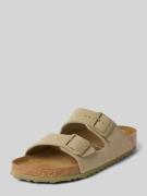 Birkenstock Sandalen mit Dornschließe Modell 'Arizona' in Khaki, Größe...