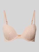 Calvin Klein Underwear Regular Fit BH mit Spitzenbesatz Modell 'Plunge...