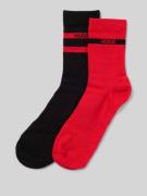 HUGO Socken aus Baumwoll-Mix im 2er-Pack in Rot, Größe 40-46