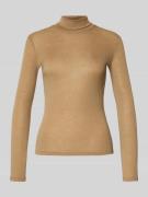 Weekend Max Mara Slim Fit Langarmshirt aus Woll-Seiden-Mix Modell 'TES...