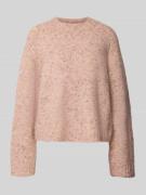 Vero Moda Regular Fit Strickpullover mit Woll-Anteil Modell 'INGRID' i...