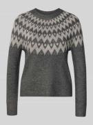 Only Regular Fit Strickpullover mit Norwegen-Muster Modell 'FRY' in An...
