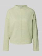 OPUS Sweatshirt mit Stehkragen Modell 'Sinzi' in Schilf, Größe 36