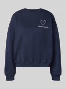 LOLLYS LAUNDRY Oversized Sweatshirt mit Label-Stitching Modell 'Sydney...