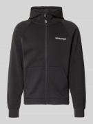 Jack & Jones Regular Fit Sweatjacke mit Logo-Print Modell 'Thatcher' i...