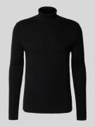 SELECTED HOMME Regular Fit Rollkragenpullover aus reiner Baumwolle Mod...