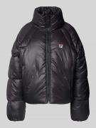 FILA Loose Fit Steppjacke mit Label-Stitching Modell 'MONTEROSA' in Bl...