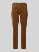 Marc O'Polo Boyfriend Fit Feincordhose aus Baumwoll-Mix in Camel, Größ...