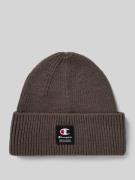 CHAMPION Mütze in Strick-Optik Modell 'Rib' in Anthrazit, Größe 1