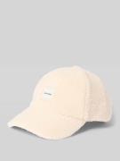 CK Calvin Klein Basecap in Bouclé-Optik in Offwhite, Größe 1