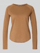 Smith and Soul Longsleeve mit Rundhalsausschnitt in Beige, Größe L