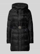 Guess Steppmantel mit Kapuze in Black, Größe L