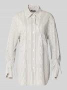 JOOP! Regular Fit Hemdbluse aus Viskose-Mix Modell 'Benice' in Hellgra...