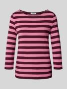 More &amp; More Regular Fit Longsleeve aus Viskose-Mix in Strick-Optik in ...