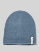 Marc O'Polo Mütze aus Schurwoll-Kaschmir-Mix in Hellblau, Größe 1