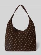 Mango Shopper mit Nieten Modell 'belinda' in Dunkelbraun, Größe 1