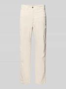 Pepe Jeans Slim Fit Cordhose aus Baumwoll-Mix in Offwhite, Größe 30