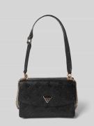 Guess Handtasche in Leder-Optik Modell 'Cresida' in Black, Größe 1