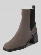 Marc Cain Bags & Shoes Stiefeletten mit Blockabsatz in Hellgrau, Größe...