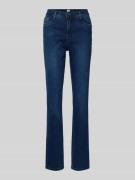 Brax Slim Fit Jeans im Used-Look Modell 'MARY THERMO' in Dunkelblau, G...