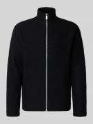 SELECTED HOMME Regular Fit Cardigan aus reinem Woll-Bouclé Modell 'NEA...