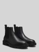 BOSS Chelsea Boots aus echtem Rindsleder in Black, Größe 42