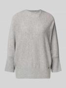 s.Oliver BLACK LABEL Loose Fit Pullover aus Woll-Kaschmir-Mix in Hellg...