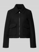 Vero Moda Regular Fit Jacke mit Pattentaschen Modell 'SAFIR' in Black,...