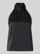 Samsøe Samsøe Blusentop mit Neckholder Modell 'SARHEOS' in Black, Größ...